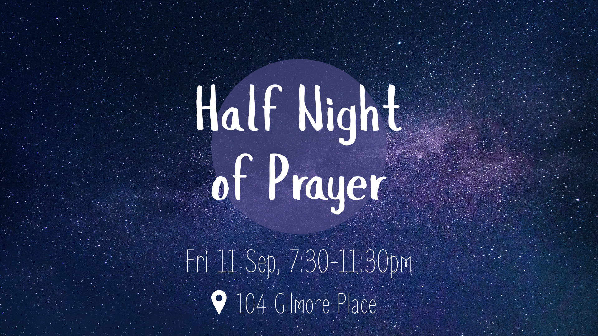 Half Night of Prayer