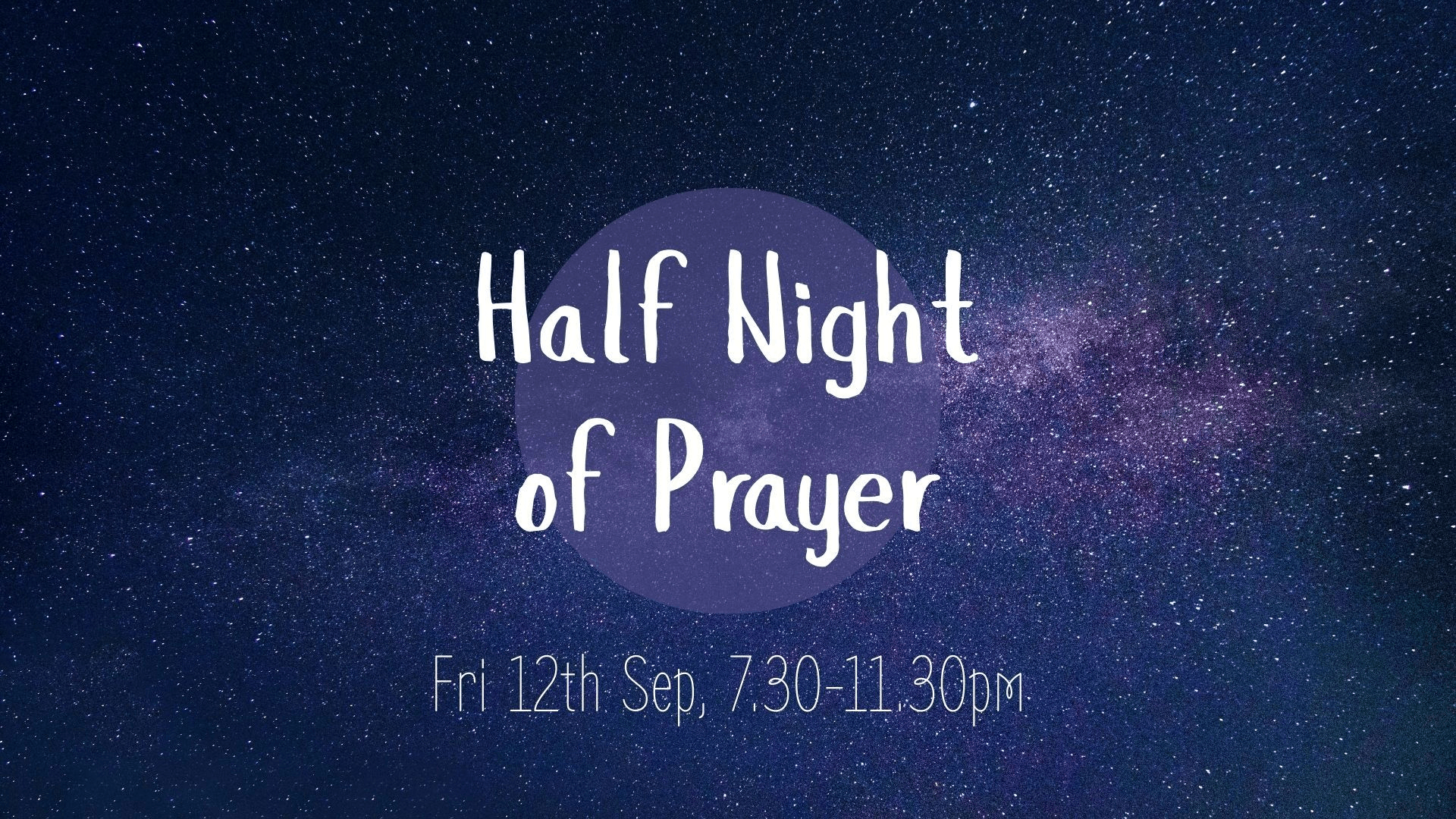 Half Night of Prayer